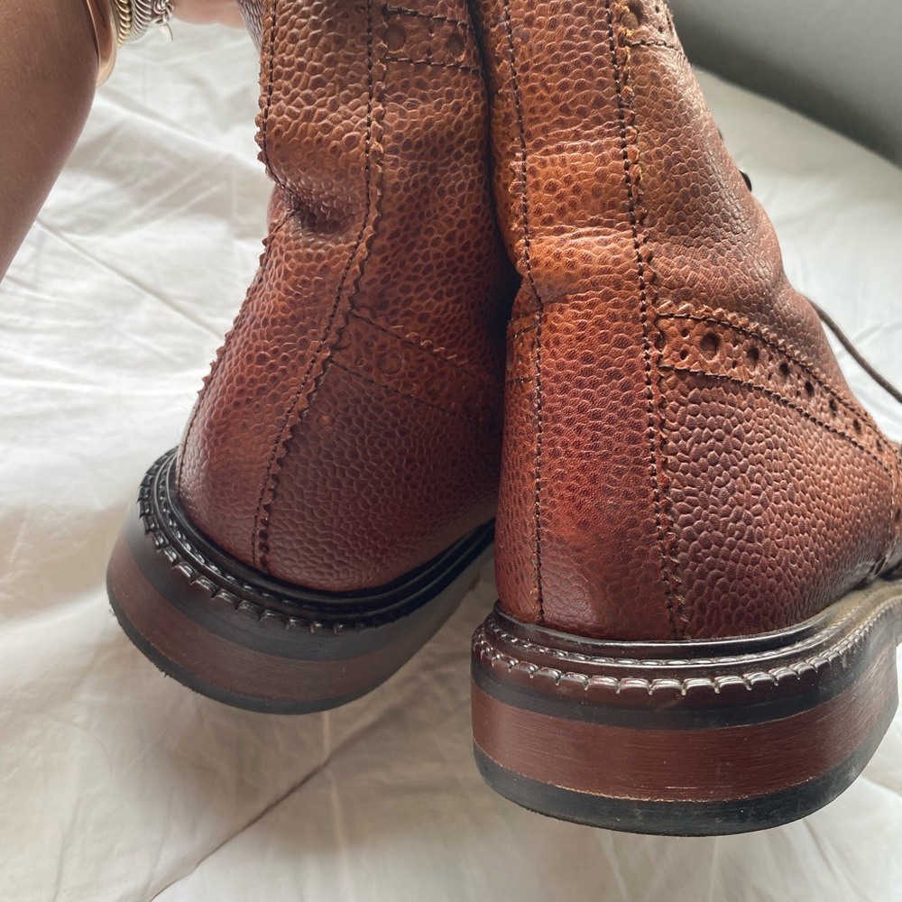Lace up dress boots mens 43 - Picture 7 of 13